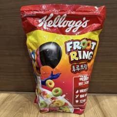 韓国購入品 ケロッグシリアル　Froot Ring 530gのサムネイル