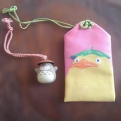 Ghibli Park Limited Edition Dondoko Forest Totoro Bell Ootori-sama Charm Pouch