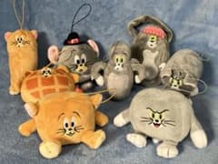 Tom &Jerry 톰과 제리 퍼니 아트 마스코트 8마리 정리 판매