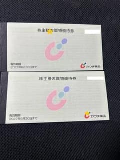 ★カワチ薬品 株主優待券 ★2027.6/30まで★のサムネイル