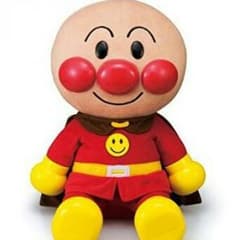 値下げ可新品未開封アンパンマン.おしゃべり大きいぬいぐるみ.のサムネイル