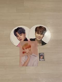 BTS ジミン うちわ トレカ セットのサムネイル