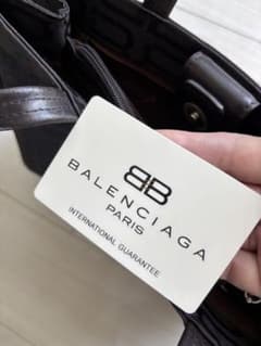 BALENCIAGA トートバッグ BBロゴ 総柄 ダークブラウン - メルカリ