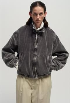 URU ウル 2025ss zip up blouson ジップアップブルゾン2 - メルカリ