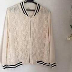 ゆきか様ご専用です☆シースルー ブルゾンのサムネイル