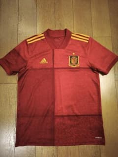 adidas スペイン代表 サッカーシャツ 赤 ワールドカップ W杯 L XLのサムネイル