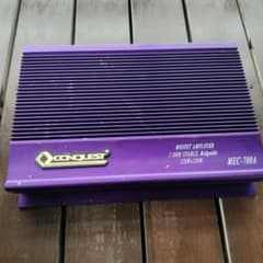 CONQUEST MEC-700A カーパワーアンプ - メルカリ