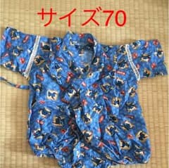 70スティッチ甚平ロンパース＊ディズニーのサムネイル