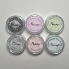 【未使用】Mirage / ミラージュ カラーパウダー 6色のサムネイル