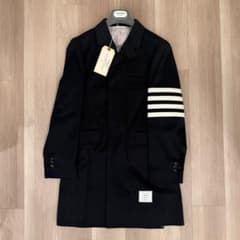 新品未使用品 Thom Browne 4 バー オーバーコート サイズ0 - メルカリ