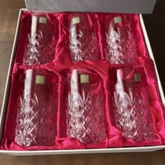 HOYA クリスタルグラス 6客セットのサムネイル