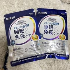 KIRIN オルニチンPRO 睡眠＆免疫ケア 2袋のサムネイル