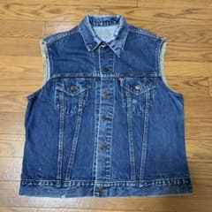 Levi's リーバイス ビックE カットオフ　デニムベスト　2点セット