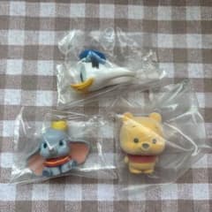 ディズニー ガチャガチャ　3個セット ダンボ　ドナルド　プーさんのサムネイル