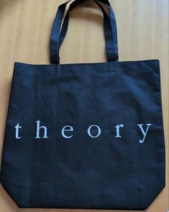 theory　セオリー　ノベルティ トートバッグ ブラックのサムネイル