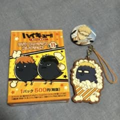 ハイキュー!! 月島蛍 缶バッジ ラバーストラップ セット ハイキュー 月島蛍 ラバーストラップコレクション＆缶バッジ - メルカリ