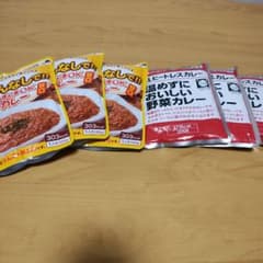 ✢非常食 レトルトカレー 6個セット✢のサムネイル