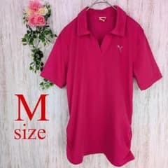 [Puma] Polo shirt, simple, casual, feminine, sporty, leisure, short sleeves