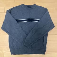 NAUTICA コットンニット セーター グレー Mサイズのサムネイル