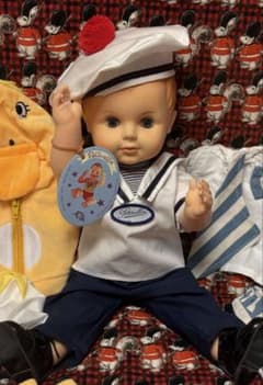 タグ付き 未使用 ヴィンテージ　Petit Colin Doll リボーンドール