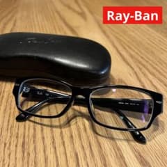 【美品】Ray-Banレイバン 黒縁メガネフレーム RB5220 2000のサムネイル