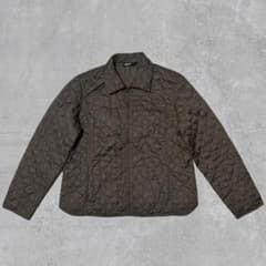 Eddie Bauer キルティングジャケット ブラウン PETITE XL