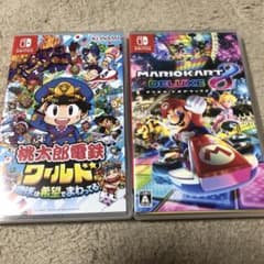 桃太郎電鉄ワールド & マリオカート8 デラックス セット - メルカリ