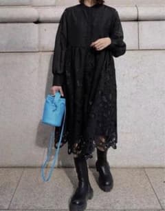 MACHATT カットワークレースドレス ワンピース マチャット machatt