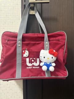 最終値下げ】旧ワールドペガサス 赤 スクールバッグ - メルカリ