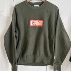 Lee CROSSGRAIN スウェット オリーブ M(リバースウィーブ)のサムネイル