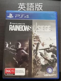 PS4英語版 レインボーシックス シージ Rainbow SIX Siegeのサムネイル