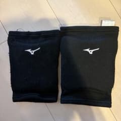 MIZUNO ミズノ バレーボール用サポーター 膝用 ブラック 2個セットのサムネイル