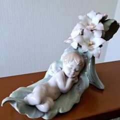 リヤドロ　LLADRO 「夢みるとき☆男の子」#6787　妖精　カサブランカ リヤドロ LLADRO 「夢みるとき☆男の子」#6787 妖精 カサブランカ
