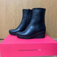 CARLO ROSSETTI カルロロセッティ ショートブーツ 本革のサムネイル