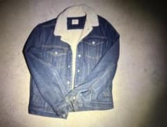 Gap1969 ボア デニムジャケット Sのサムネイル