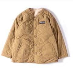 グリップスワニーGSJ-65 リバーシブルキルト ジャケットコヨーテ×ベージュのサムネイル