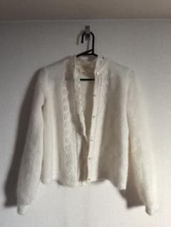 LA MAILLE SÉZANE ホワイトカーディガン XXS LA MAILLE SÉZANE ホワイトカーディガン XXS - メルカリ