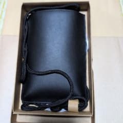 無印良品 植物由来素材を使ったミニサコッシュ 黒のサムネイル