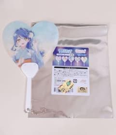 名探偵プリキュア　夏のひととき　帆羽くれあ　うちわのサムネイル