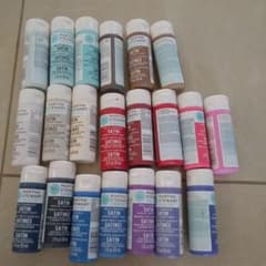 トールペイント　絵の具　マーサスチュアート 21本のサムネイル