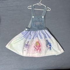 プリキュア キッズ ジャンバースカート デニム切替のサムネイル