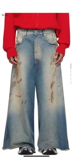 パ*ダ様 luudan WIDE CROPPED JEANS 34 - メルカリ