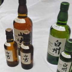 山崎　白州　700ml ,180mlのサムネイル