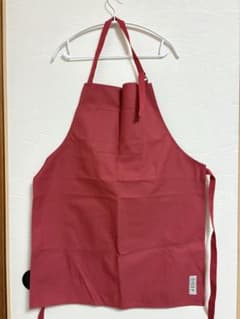 未使用・廃盤 一澤信三郎帆布 エプロン 赤 胸ポケットのみ 希少 京都