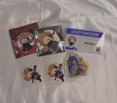 【Crazy Raccoon】 【わいわい】（YY）グッズ6点セットのサムネイル