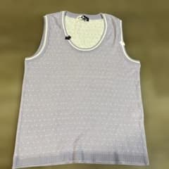 Black & White ノースリーブトップス Lのサムネイル