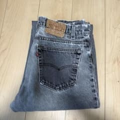 90s Levi's 550 ブラックデニムのサムネイル