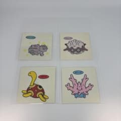 ポケモンパンシール マタドガス フォレトス ツボツボ サニーゴ 4枚セットのサムネイル