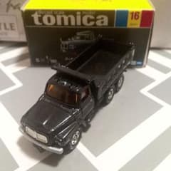 トミカ 黒箱16 ニッサン ディーゼル ダンプ トラック 黒色 - メルカリ