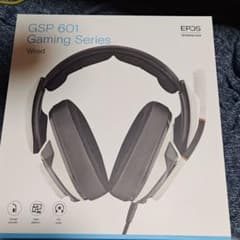 EPOS GSP 601 密閉型ゲーミングヘッドセット ホワイト EPOS SENNHEISER GSP 601 ゲーミングヘッドセット 本体 - メルカリ